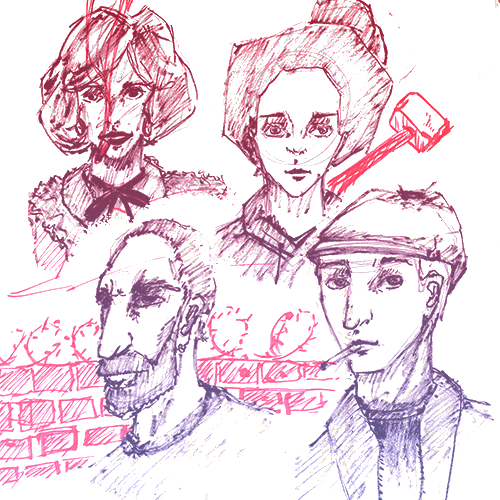 Character drawing