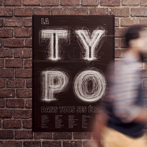 Typographic poster